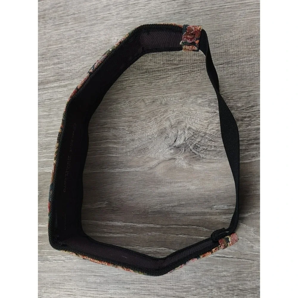 Omega Floral Tapestry Belt Made in USA Medium Vintage‎ Cottagecore Romantic